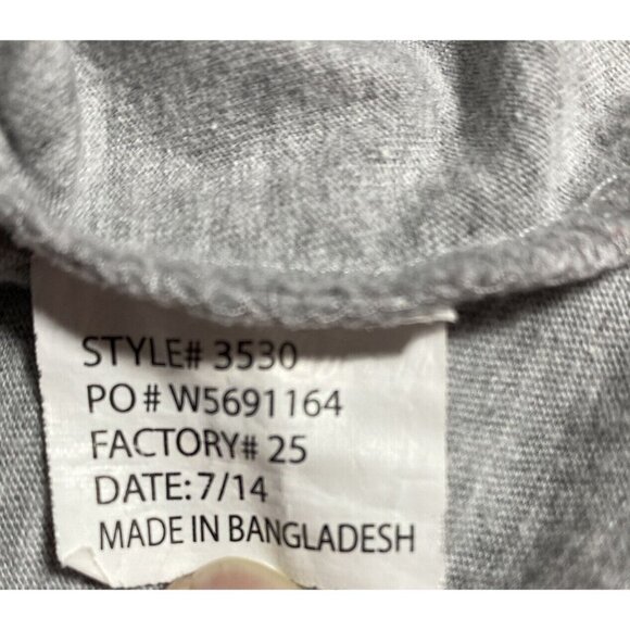 St Louis Cardinals Womens Raglan Shirt Rhinestone Logo Gray/Red Size Unknown - Picture 4 of 4